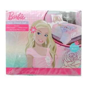  Barbie Roses Twin Sheet Set Baby
