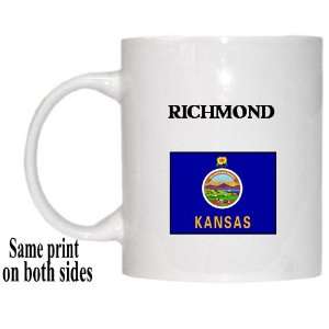  US State Flag   RICHMOND, Kansas (KS) Mug 