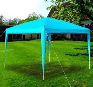 New 10x10 Easy Set Pop Up Outdoor Wedding Party Tent Canopy Gazebo 