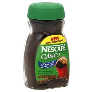 Nescafe Coffee Clasico Decaf 3.5 OZ Grocery & Gourmet Food