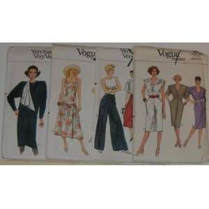  Vogue Sewing Patterns Size (8 10 12) 