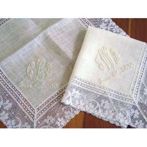  Monogrammed Handkerchief