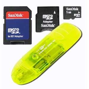 com Secure Digital (SD) Multimedia Mobility Combo Kit of Sandisk 1GB 