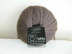 Color 7017 Tahki Lana Wool Yarn Taupe 4938  