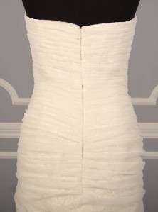 Anne Barge La Fleur LF201 X Light Ivory Alencon Lace Silk Couture 