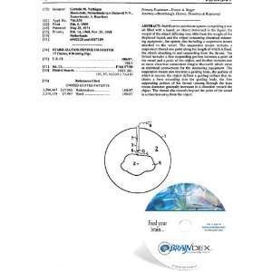  NEW Patent CD for STABILIZATION PENDULUM SYSTEM 