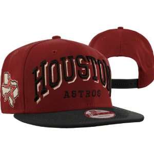  Houston Astros 9FIFTY Color Block Snap Mark 2 Snapback Hat 