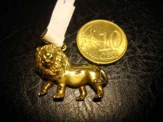 sehr schöner Anhänger Löwe 585er gold vom Juwelier gereinigt u. g 