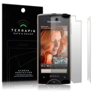  SONY ERICSSON XPERIA RAY SCREEN PROTECTOR 2 IN 1 PACK BY 