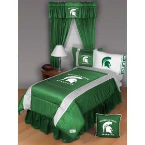   State University Spartans Bedding Queen Set