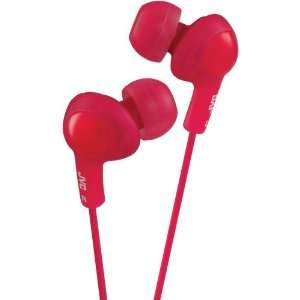    JVC HAFX5R Gumy Plus Inner Ear Headphones (Red) Electronics