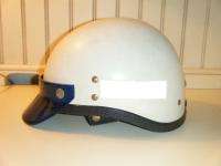 Rare Vintage White  BUCO 7505 Helmet from the 50s or 60s  