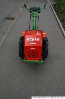Agria 3400 Diesel Profi   Einachser mit Fräse  