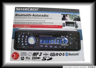 Silvercrest /CD/Bluetooth Autoradio,USB, Kartenleser  