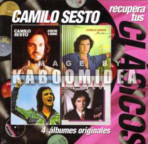CAMILO SESTO Recupera Tus Clasicos 4 CD SET NEW *4CDs*  