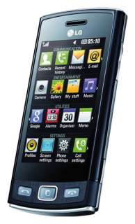 LG GM 360 viewty Touchscreen Smartphone Handy schwarz  