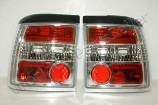 93 95 OPEL Vectra A Clear Tail Lights PAIR LEFT+RIGHT  
