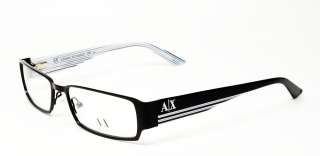 ARMANI EXCHANGE AX 147 H7D BLACK 54 AX147 Rx GLASSES  