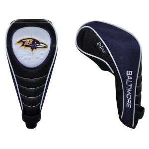  Baltimore Ravens Golf Club Shaft Gripper Driver Head Cover 
