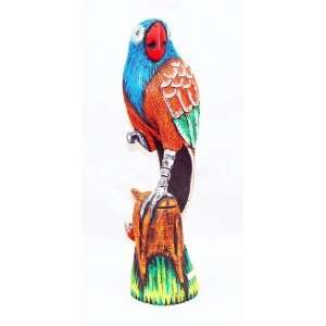  Wood Parrot on Stand 17 