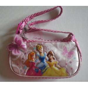  Disney Princess Pink Polka Dot Butterfly Purse Toys 