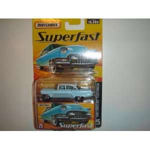   Superfast 1955 Cadillac Fleetwood Light Blue #25 Toys & Games