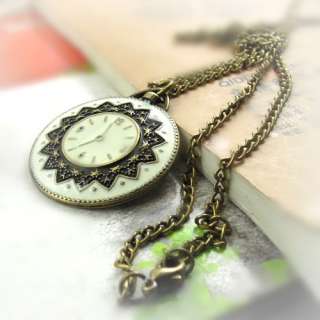 Watch/Clock Sweater Necklace Retro Style Beautiful Necklace  