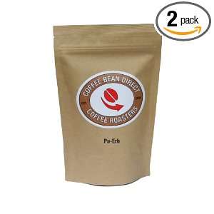 Coffee Bean Direct Pu Erh Loose Leaf Tea, 5 Ounce Bags (Pack of 2 