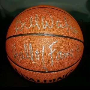  Autographed Bill Walton Ball   Big Red Head   Autographed 