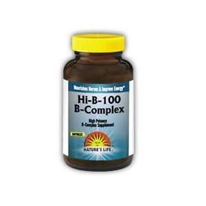  Natures Life B 100 High Folic Acid 100 mg 50 Cap Health 