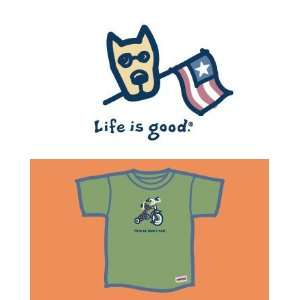 LIFE IS GOOD PATRIOTIC ROCKET S/S TEE   TODDLERS  Sports 