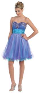 Pretty Short Sweet 16 Homecoming Dress Graduation Formal Party Gown 