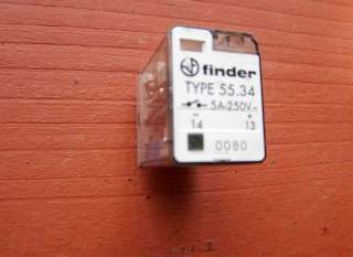 FINDER TYPE 55.34 RELAY 24VDC 5A 250V 55.34.9.024.0040  