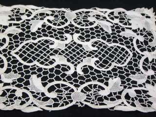 Exq Vintage Italian Needle lace Table Mats Placemats  
