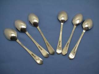 19C Walker & Hall Sterling Silver Demitasse Spoons Golf  