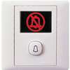 Bell push with illuminated DO NOT DISTURB symbol (4A/250V)