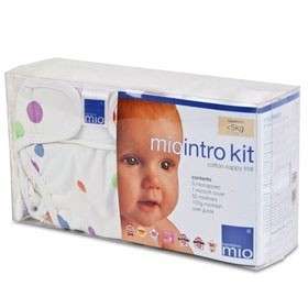 Bambino Mio Miointro Kit  Cotton Nappy/Diaper Intro Kit Newborn Dots 