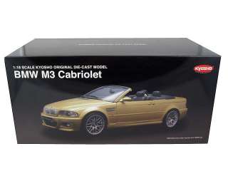Brand new 118 scale diecast model of BMW M3 E46 Cabriolet Phoenix 