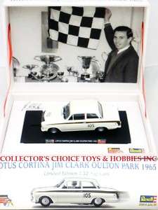 LOTUS CORTINA JIM CLARK OULTON PARK 1965 #105 SLOT 1/32  