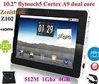   10.2Android2.​3 Flytouch5 Cortex A9 512M 1Ghz 4GB 3G WIFI GPS+Car