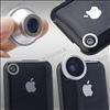 Silver Fish Eye Fisheye Lens 180° for iPhone 3GS 4 4S 4G ipod i9100 