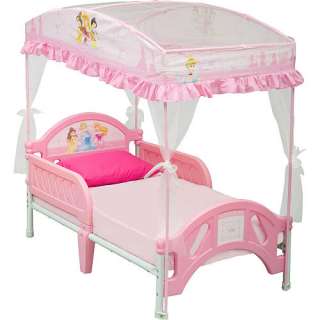 Delta Disney Princess Toddler Bed with Canopy, new  