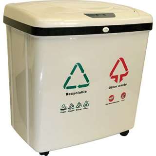 Auto 2 Compartment Touchless Trash & Recycling Bin New  