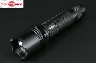 Solarforce L2m 18650/CR123A Flashlight Host   Black  
