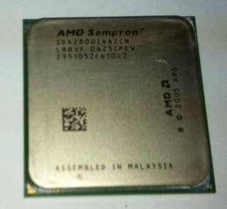 AMD Sempron 2800+ 1.6GHz SDA2800IAA2CN Processor Socket AM2+  