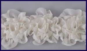 Sewing Material Chiffon Flower Motive Lace 1yard  