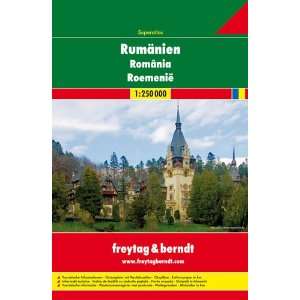 Rumänien Superatlas. 1250 000.  Touristische Informationen 