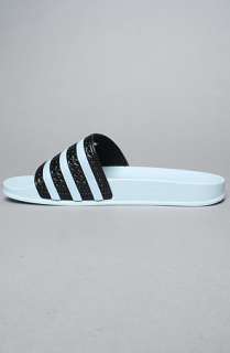 adidas The Adilette Sandals in Light Steel  Karmaloop   Global 