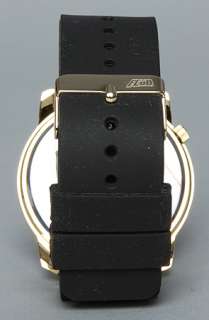 Flud Watches The Exchange Watch in Black Gold  Karmaloop   Global 