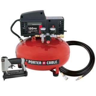 Porter Cable Pin Nailer / 6 Gal. 150 psi Compressor CF6131 P at The 